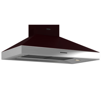 BRITANNIA Latour TPBTH100MBU Chimney Cooker Hood - Matte Burgundy BRITANNIA Latour TPBTH100MBU Chimney Cooker Hood - Matte Burgundy